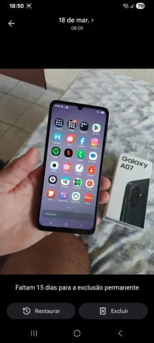 Vendo samsung galaxy a 07