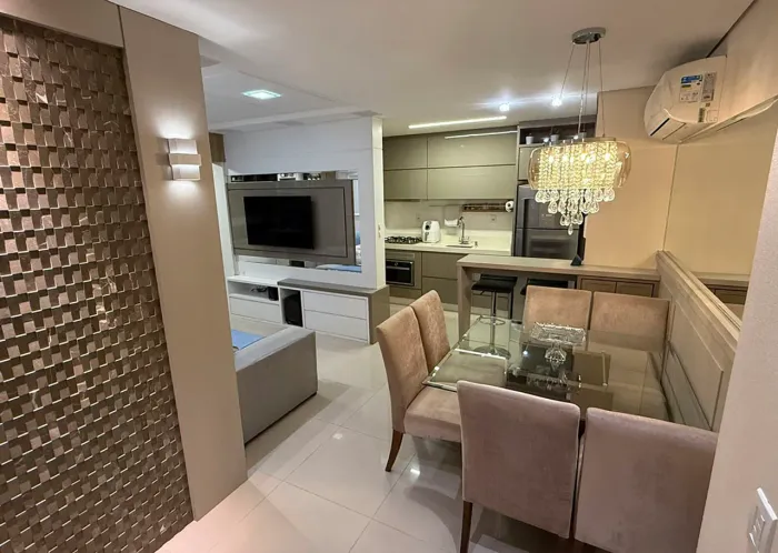 Apartamento mobiliado e decorado no Edificio Maximus em Itajaí