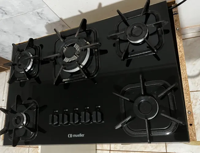 Fogão cooktop 5 bocas Müller 