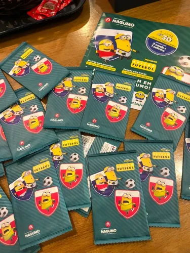 Selos Minions Edição Futebol Nagumo - vários disponíveis