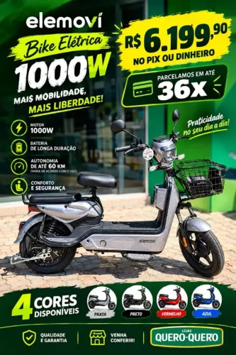 BIKE ELÉTRICA ECONÔMICA
