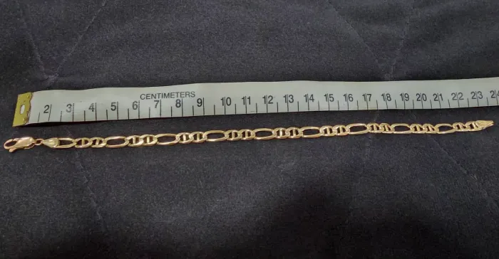 Pulseira de ouro maciço - 12 gramas