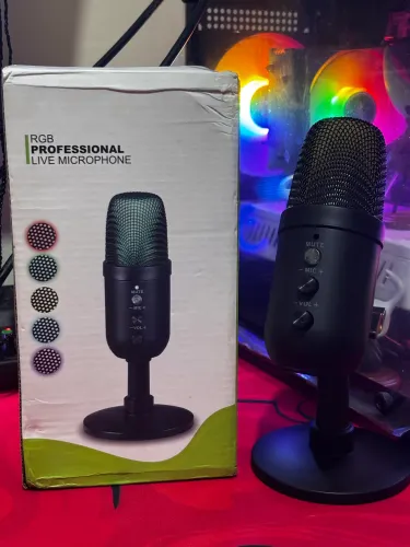 Microfone USB/USB C Profissional Cardioide