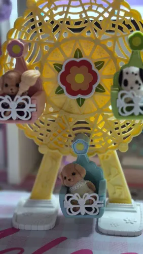SYLVANIAN FAMILIES RODA GIGANTE + 2 EXTRA