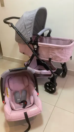 Cosco rosa 3 em 1