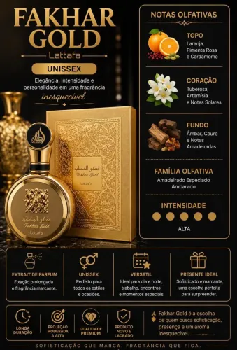 Lattafa Fakhar Gold - Unissex