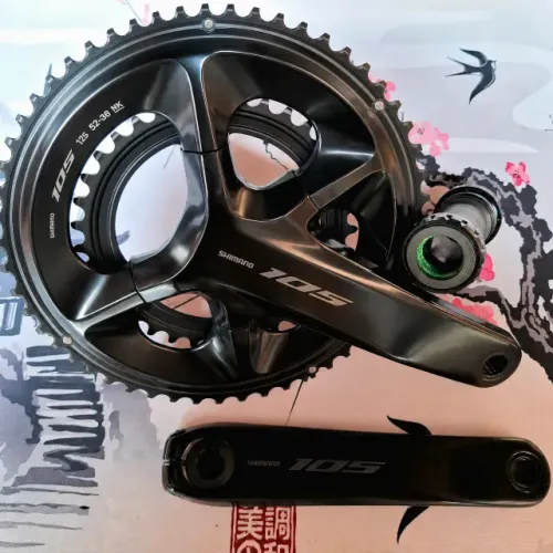 Pedivela Shimano 105 R7100 12v 52/36T 165mm +BBR60 NOVO ORIGINAL
