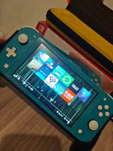 NINTENDO SWITCH LITE DESBLOQUEADO 128GB