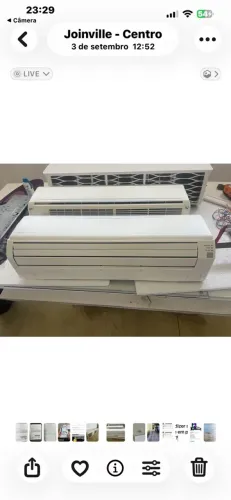 2 Ar condicionado Fujitsu inverter 36000btus usado cd