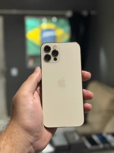 iPhone 12 Pro dourado 128 GB 95% top 
