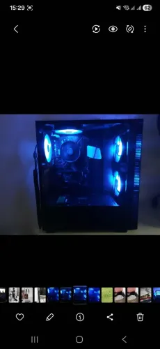 PC - RYZEN 2200G 8GB SSD 250GB PLACA MÃE B450M