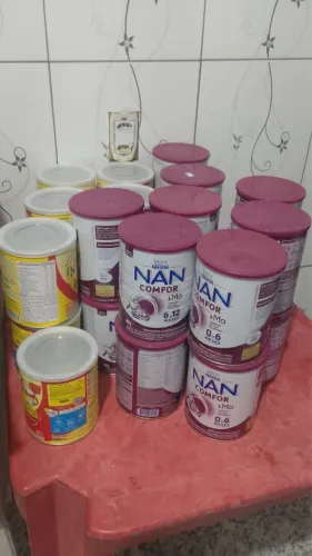 Latas de Leite Vazias 800g