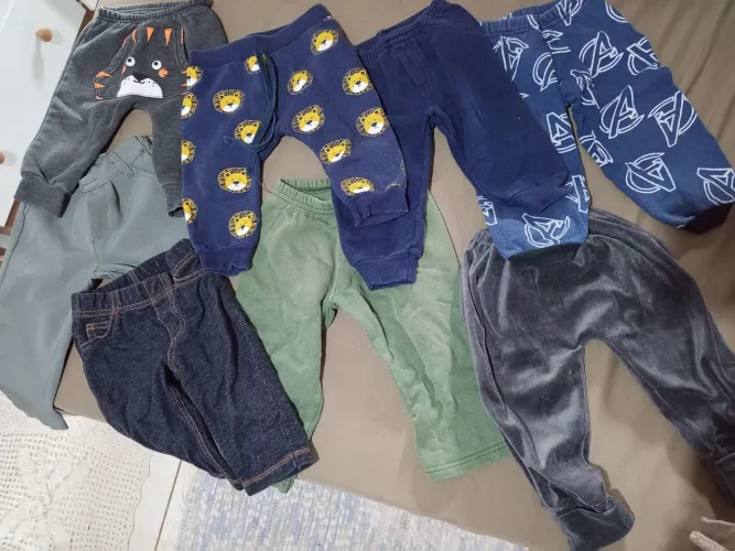 Vendo roupas de bebê menino,tamanho M/G
