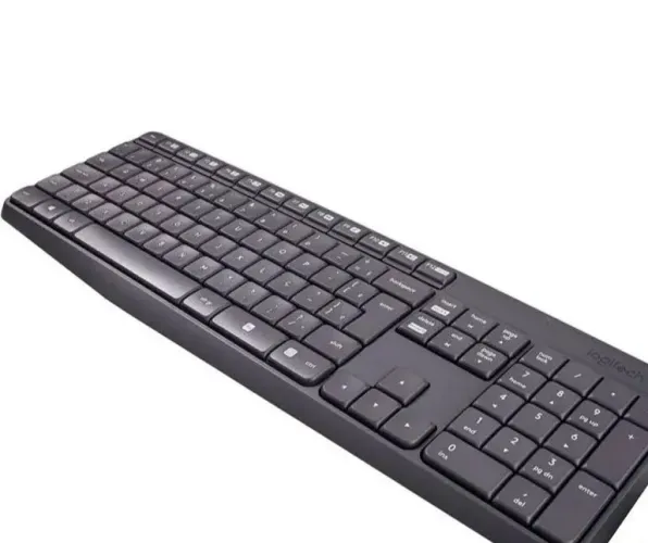 Teclado Logitech sem fio mk235