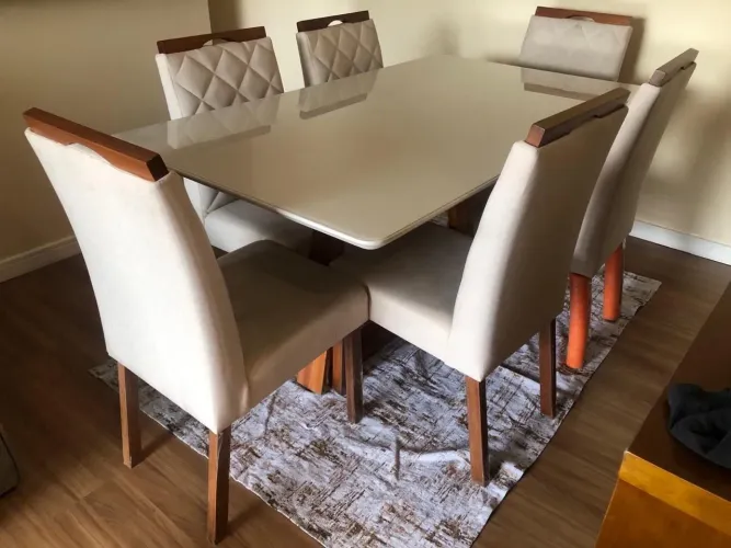 Mesa Jantar 6 cadeiras