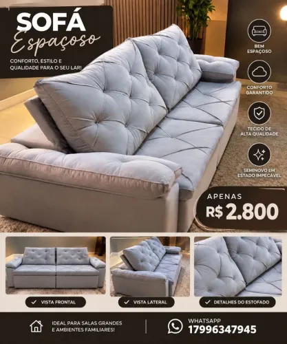 Vendo sofá retrátil