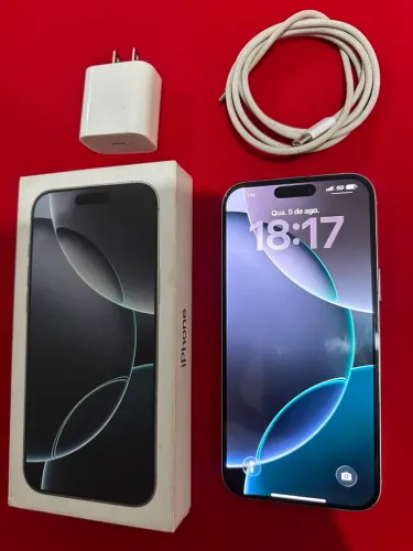 16 pro Max 512GB Branco