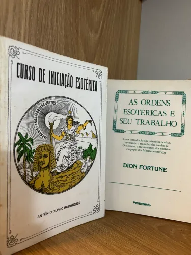 Kit / Lote com 3 Livros: Esoterismo, Ocultismo e Espiritualidade
