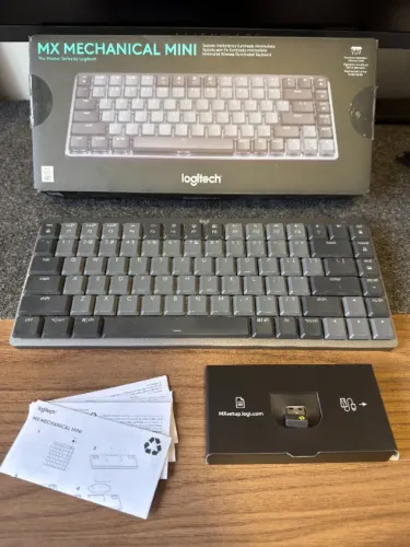 Logitech MX Mechanical | Impecável | Completo na caixa