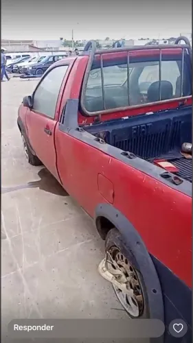 Strada para retirada de peças