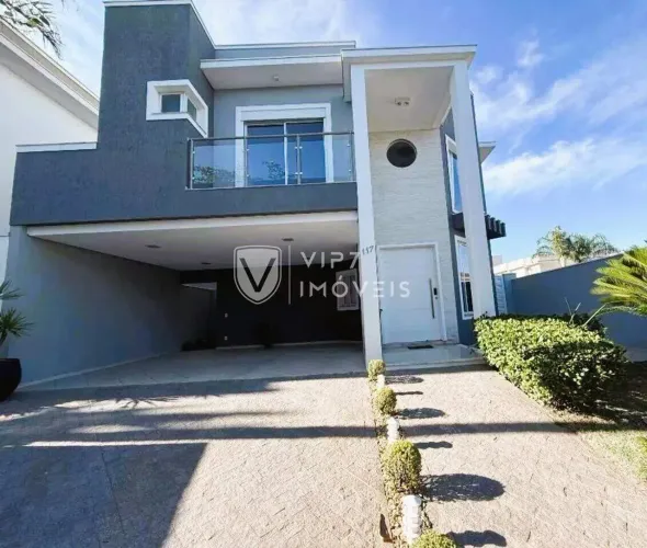 Casa de Condomínio à venda, 3 quartos, 3 suítes, 4 vagas, Jardim Residencial Mont Blanc -