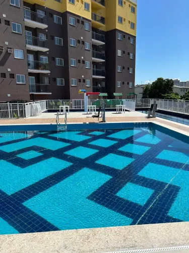 Locação 2 quartos com Suite no Centro - Nova Iguaçu - RJ - Residencial Golden Clube