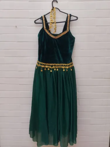 Super promoção: Vestido ballet Fantasia cigana tamanho M