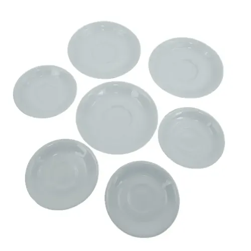 07 PIRES EM PORCELANA SCHMIDT COM FIO DE PRATA - USADO