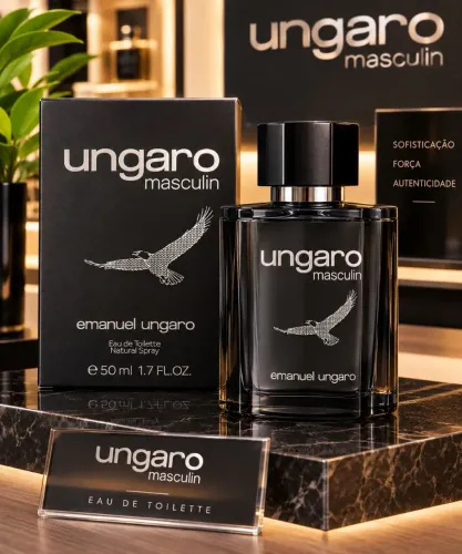 Perfume UNGARO masculino - EMANUEL UNGARO - 50ml - na caixa novo