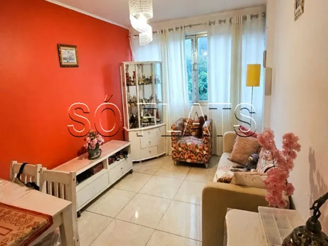Apartamento mobiliado 70m² 2 dorm 1 vaga no Residencial Leo em Pinheiros