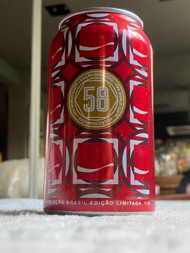 Lata de Coleção Coca-Cola Brasil 58 (Lacrada)