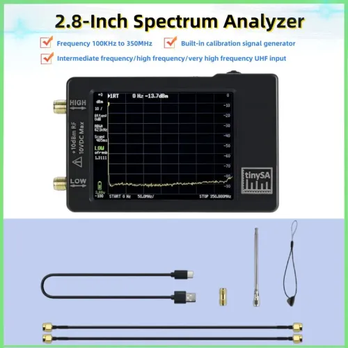 Analisador de Spetrum Tinysa