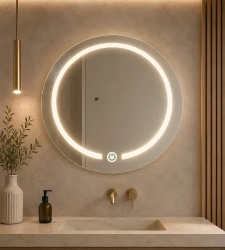 Espelho Redondo com led