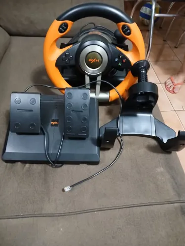 Vendo volante game e acelerador para ps2 e pc