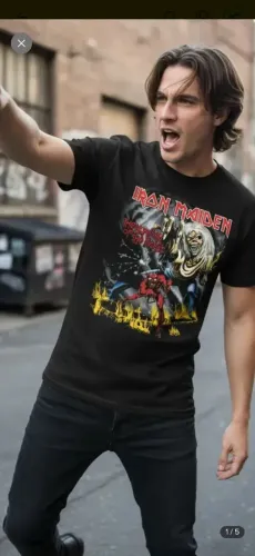 Camiseta Iron Maiden