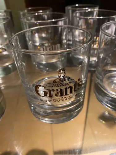 Abaixei o preço! Copos whisky vidro grants