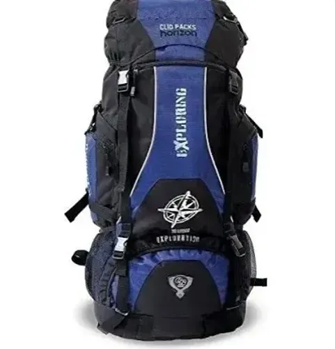 Mochila grande camping, trilha, acampamento