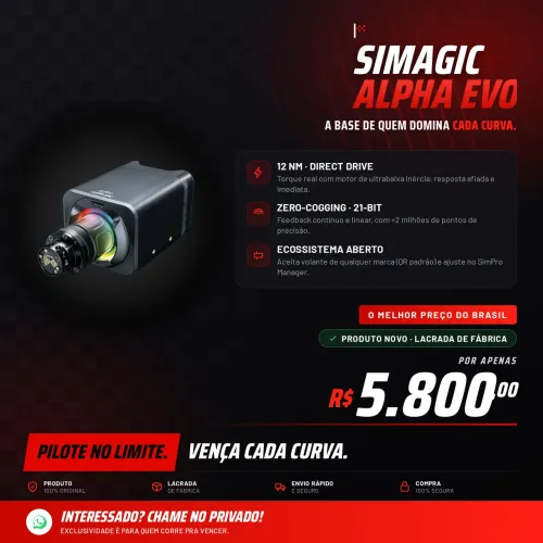 Simagic Alpha evo 12nm - LACRADA