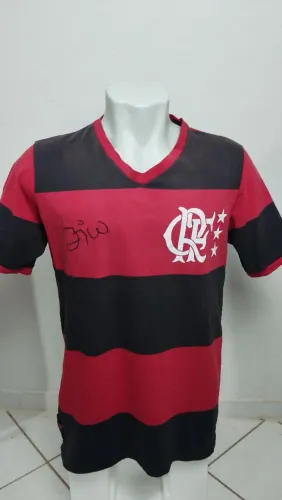 Camisa Flamengo Zico Retrô 