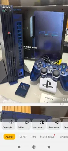 PS2 midnight blue 