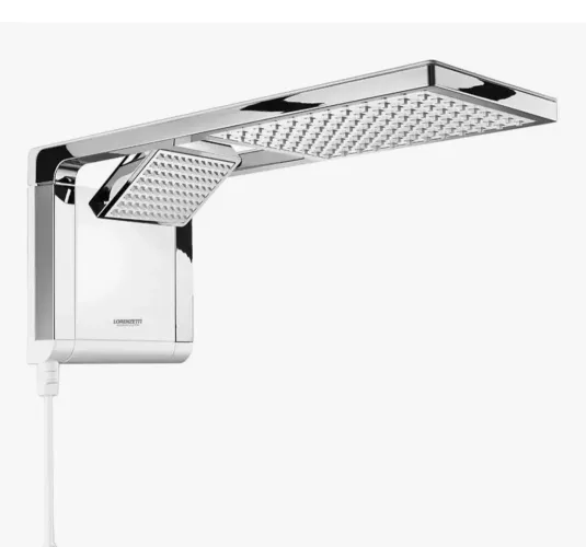 Chuveiro Lorenzetti Acqua Duo Branco Cromado 127 v NOVO