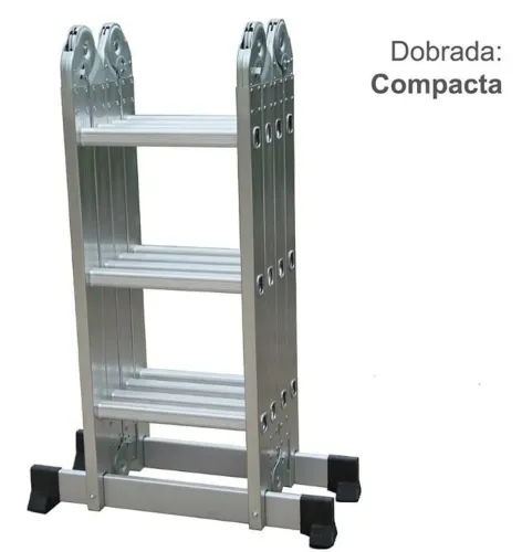 Escada multifuncional 12 degraus 7em 1