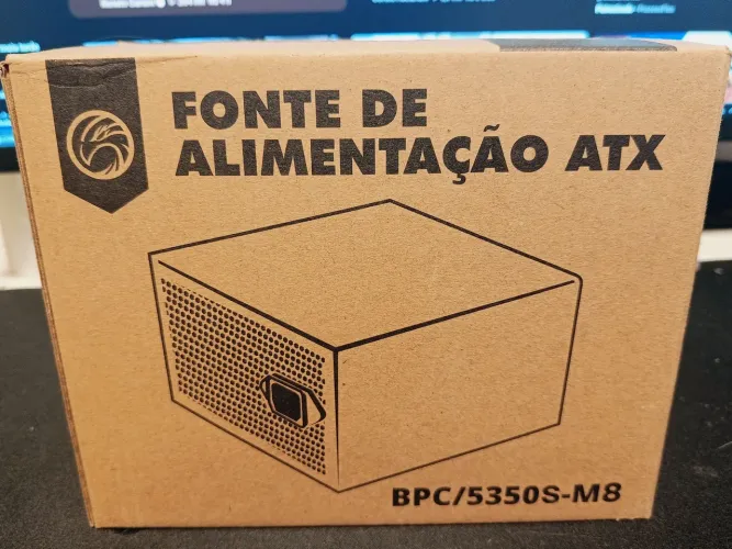 Fonte 500W Básica + cabo fonte, entrego!