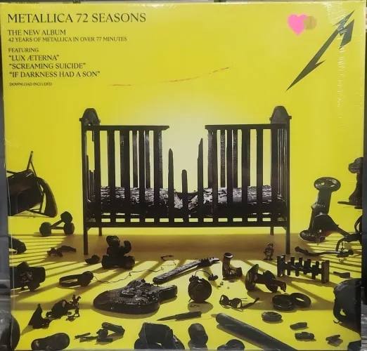 LP DUPLO IMPORTADO METALLICA LACRADO - 72 SEASONS