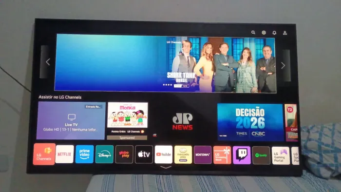 Tv LG 50 polegadas smart 4k Alexa comando de voz Bluetooth Xbox jogos