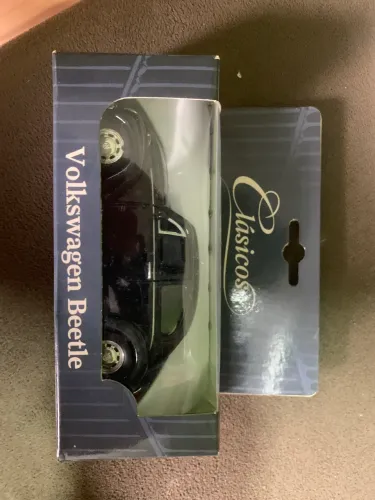 Fusca volkswagem beetle carrinho de coleção na caixa