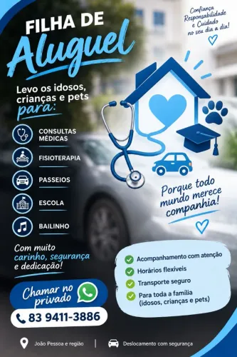 Filha de Aluguel/ Acompanhante de consultas