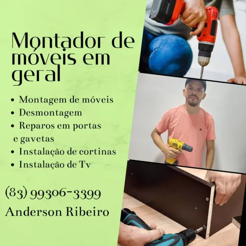 Montador de móveis em geral 
