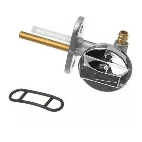 Torneira Gasolina Ybr 125 Xtz 125 Factor Com Botão