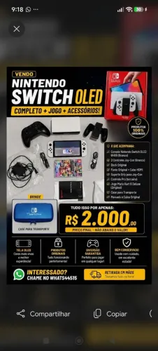 Nintendo switch OLED